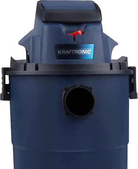 Einhell X102036 Επαναφορτιζόμενη Σκούπα Υγρών / Στερεών με Πλαστικό Κάδο 15lt Μπλε