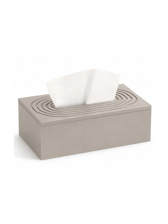 Pufo Hölzernes Serviettenhalter Braun 25x14cm