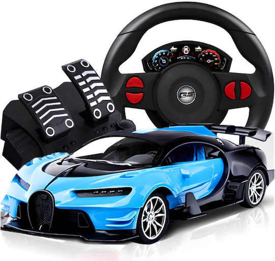 Bugatti Teleghidată Mașină Albastră
