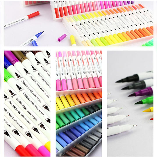 Alista Home Calligraphy Markers Black 0.5mm Set 100 Pieces