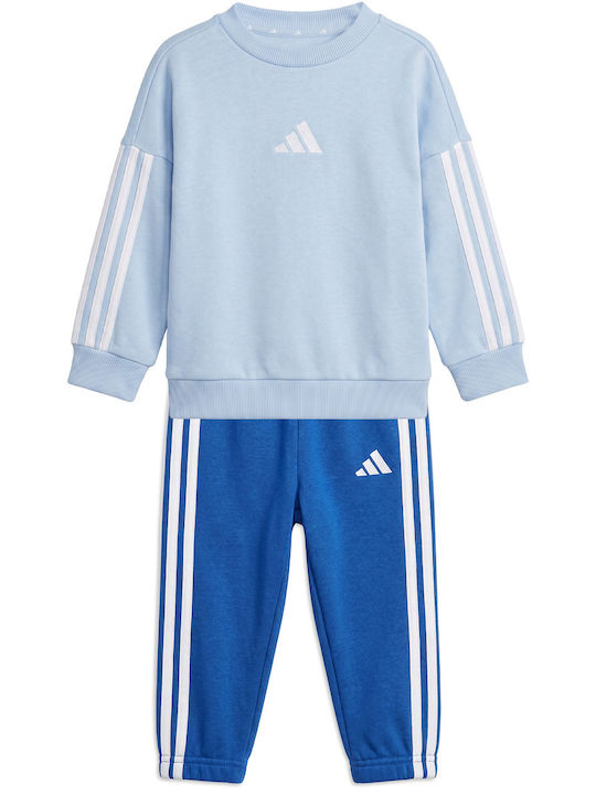 Kinder Sweatpants Set - Jogginganzug Sky Blue 3Stück Essentials 3-Stripes