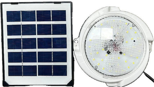 Alista Home Lampă Solară Suspendată 30W 2700lm Alb Rece 6000K cu Telecomandă 12x13cm