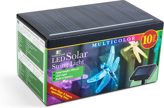 Alista Home Lampă Solară Suspendată Ghirlandă Roșie cu Fotocelul IP44