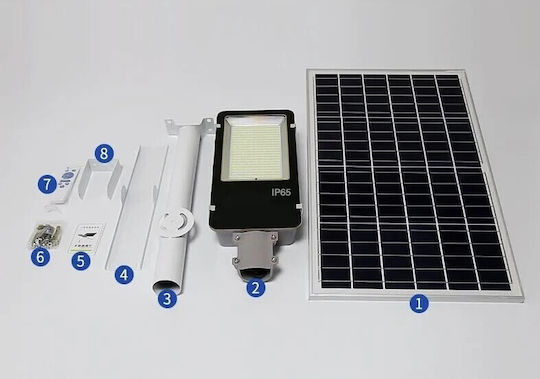 Alista Home Επιτοίχιο Ηλιακό Φωτιστικό 50W με Αισθητήρα Κίνησης και Τηλεχειριστήριο IP65 38.5x14.2εκ.
