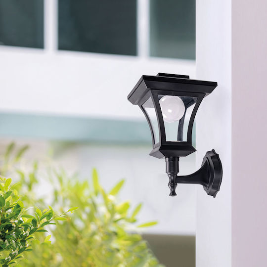Alista Home Lampă Solară de Drum 50lm Alb Cald cu Senzor de Mișcare și Fotocelul IP44 21x21εκ.