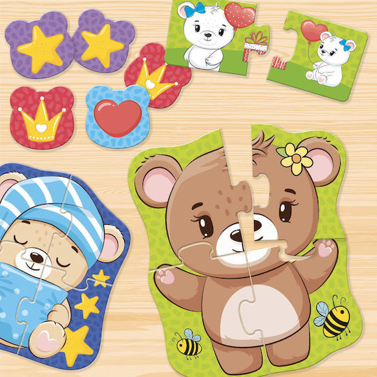 Lisciani Giochi My First Logic Game The Happy Little Bears Εκπαιδευτικό Παιχνίδι για 2+ Ετών