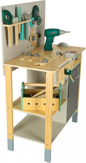 ikonka Kids Wooden Workbench for 3+ Years