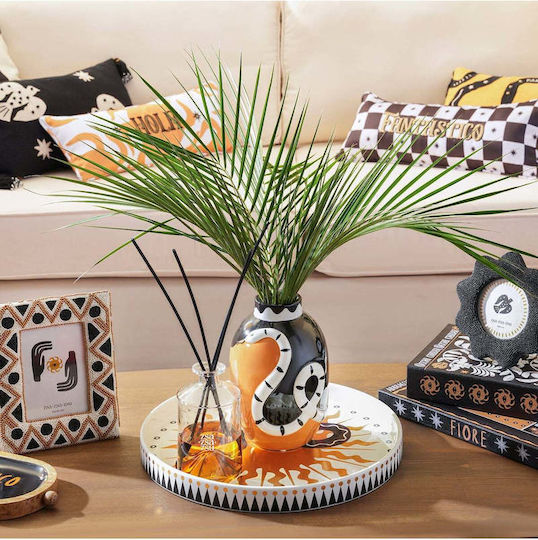 SteweHome Decorative Brown Ceramic Vase