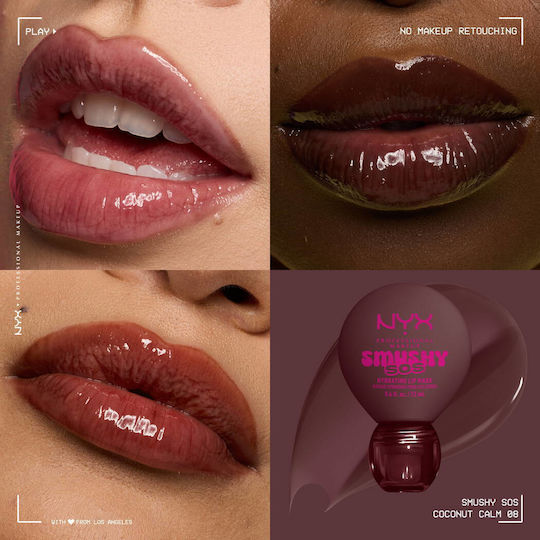 NYX Professional Makeup Smushy Lip Mask Coconut 12ml