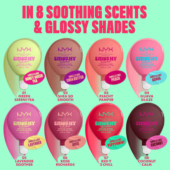 NYX Professional Makeup Smushy Lip Mask Coconut 12ml