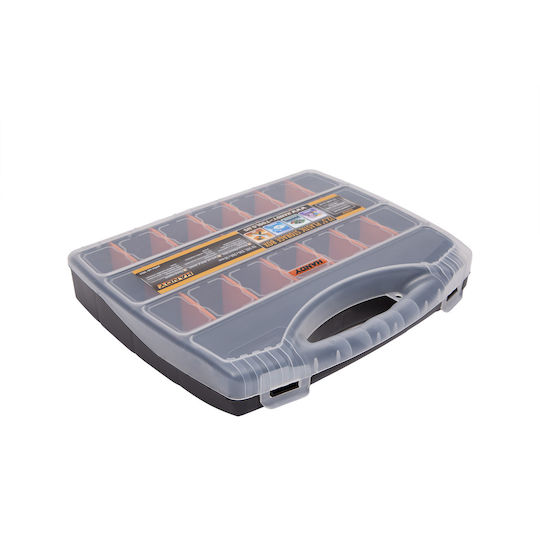 Alista Home Werkzeugkoffer-Organisatoren Transparent 32x26x5cm