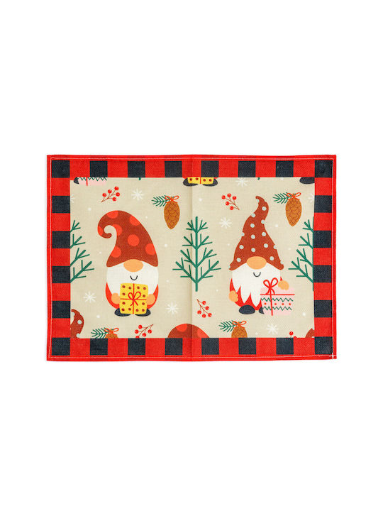 Alista Home Fetă Pentru Masa De Crăciun Servet Individual Elfi 46x32cm