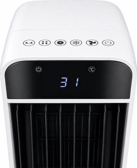 Human Air Cooler 100W με Τηλεχειριστήριο Λευκό