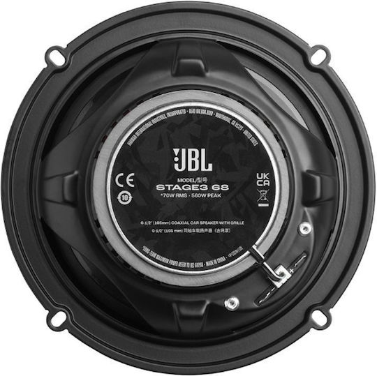 JBL Autolautsprecher Koaxiallautsprecher 6.5 Zoll mit 70W RMS 2 Weg Stück