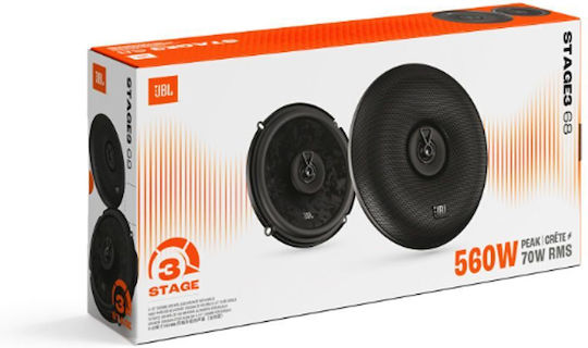 JBL Autolautsprecher Koaxiallautsprecher 6.5 Zoll mit 70W RMS 2 Weg Stück
