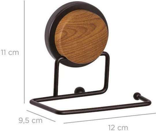 SteweHome Black Paper Holder