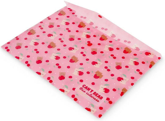 Φάκελος Κουμπί Α4 Fold & Order Teddy Cherry Pfb0004 Legami