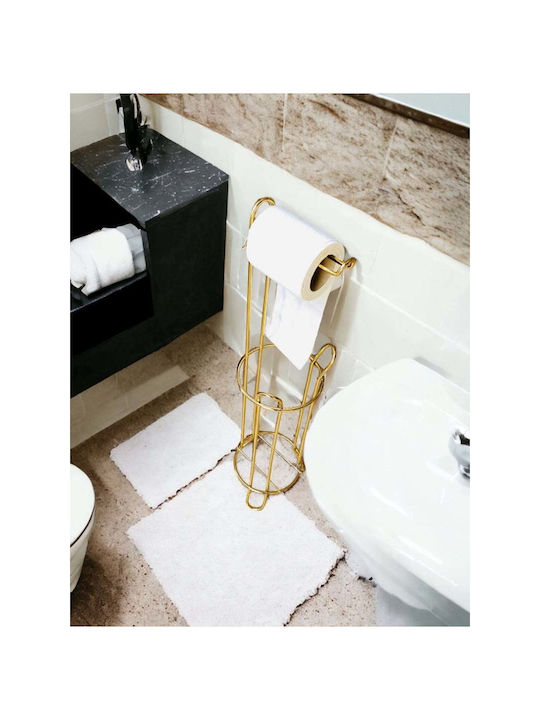 SteweHome Metallic Multicolour Paper Holder
