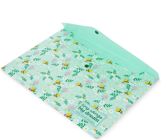 Dosar Buton A4 Fold & Order Bee Pfb0002 Legami