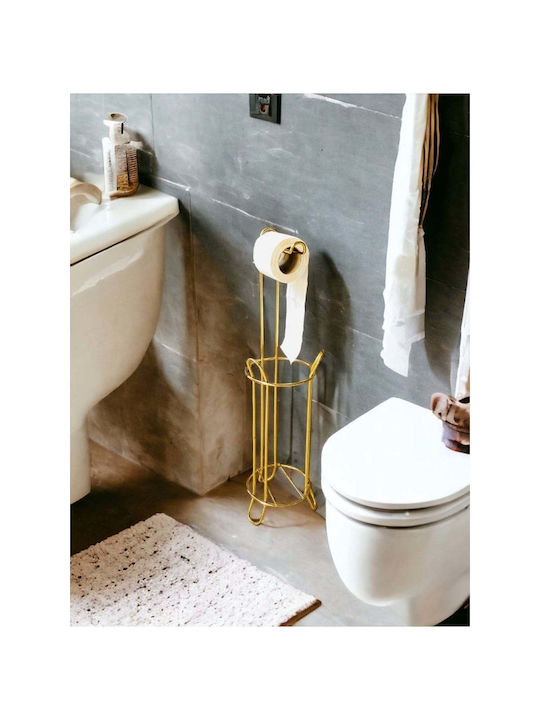 SteweHome Metallic Multicolour Paper Holder