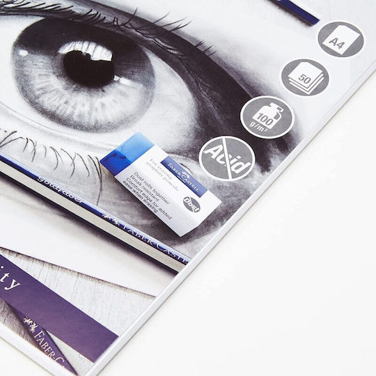 Faber Castell Sketch Pad A4 50 Sheets 100 Gsm