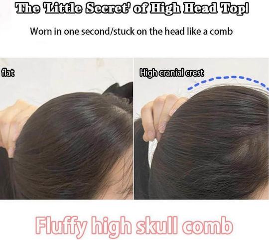 Magic Invisible Hair Chocolate Volume Hair Comb