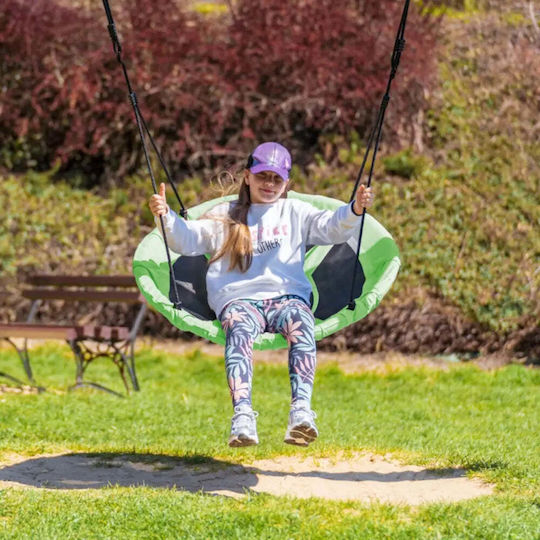 Висяща люлка гнездо Swing зелена
