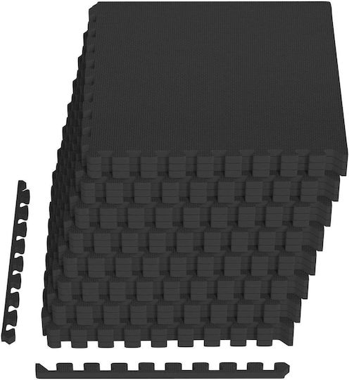 vidaXL Pool Accessories 60x60x2 cm Black