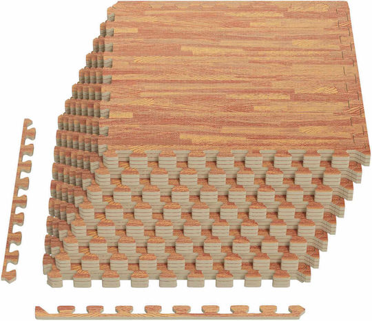 vidaXL Аксесоари за Басейн от Дърво 60x60x2см Кафяв