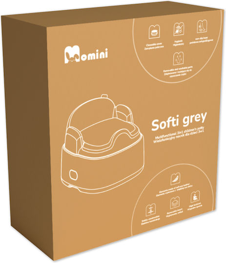 Momini Standard Potty Grey