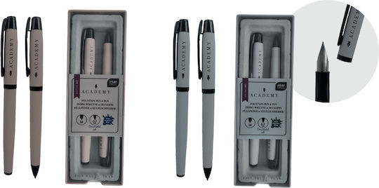 interDRUK Füllfederhalter Kugelschreiber Set in einem Etui Academy