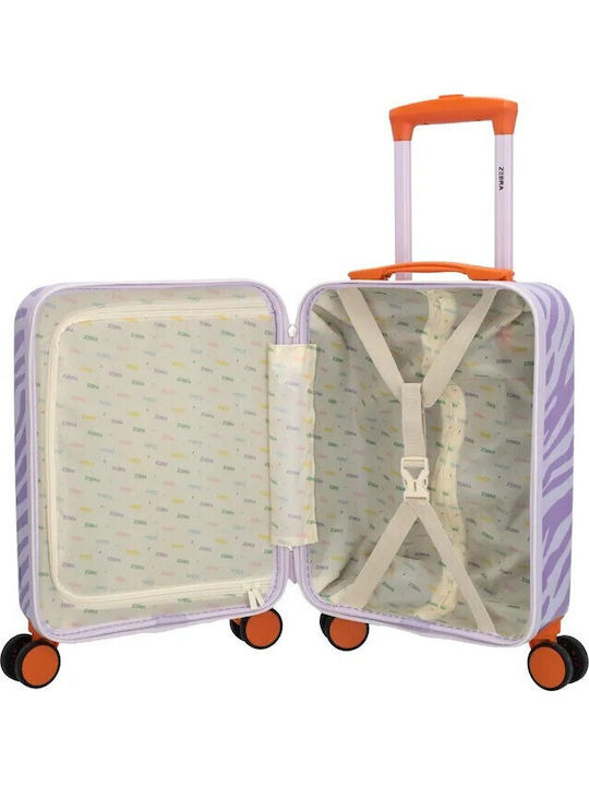 Dugros Cabin Travel Suitcase Lilac Height 46cm