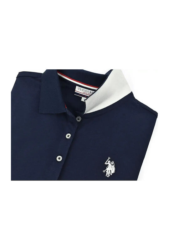 Women's Polo Blue Blouse