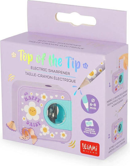 Elektrische Anspitzer Top Tip Daisy Eps0001 Legami