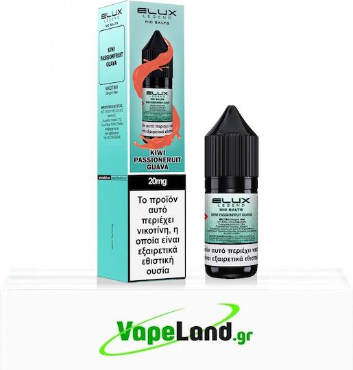 Elux Έτοιμο Υγρό Αναπλήρωσης Kiwi 20mg 10ml