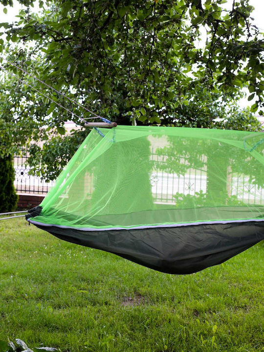 Alista Home Hamac Dublu Din Plasă Verde 200x100cm
