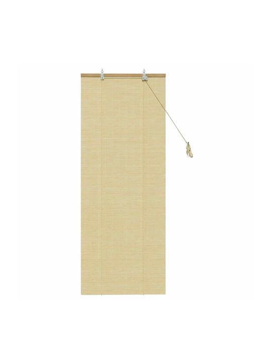 vidaXL Bamboo Blind in Beige Colour W40xH160cm