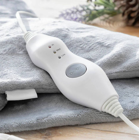 Електрическа термофорка за гръб Сива 58x44см