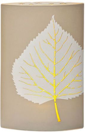 DictroLux Dekoratives Tischlampen LED Warmes Weiß Blume 20x13x5cm