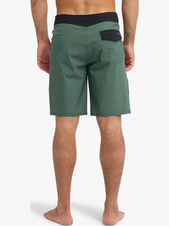 Quiksilver Surfsilk Kaimana Men's Swim Bermuda Green