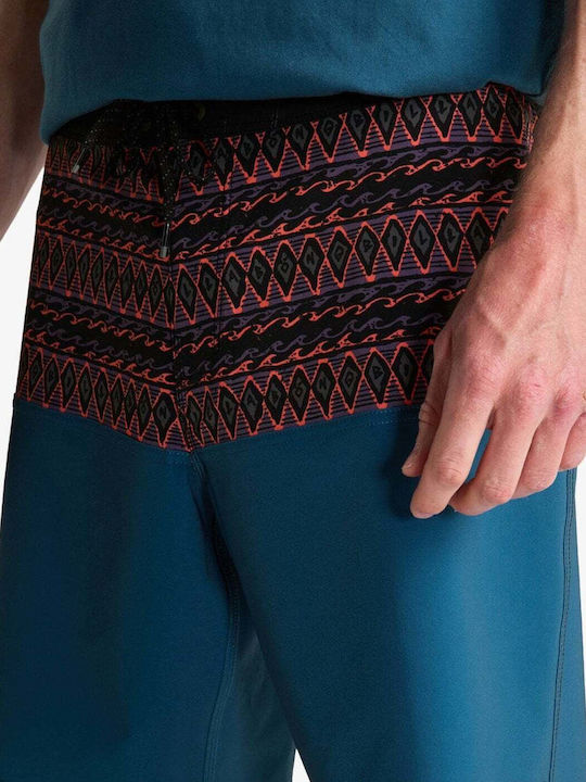 Fifty50 Pro Herren-Bademode Bermuda Real Teal
