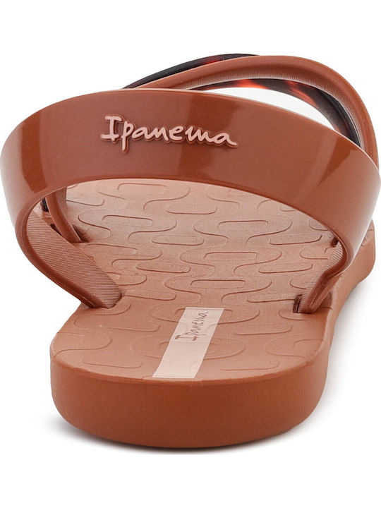 Flip-Flops in Sandals Style in Brown Colour