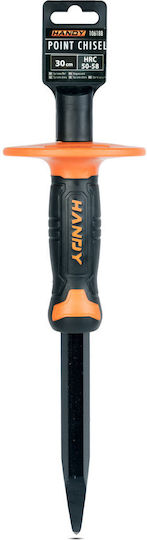 Daltă Pentru Zidărie 300 Mm Mâner Ergonomic Protecție Din Oțel Aliaj Scut