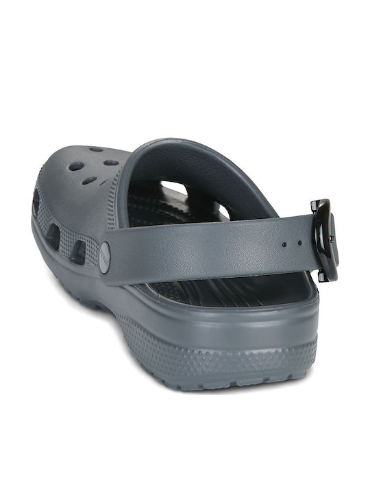 Crocs Classic Γυναικεία Σαμπό Γκρι