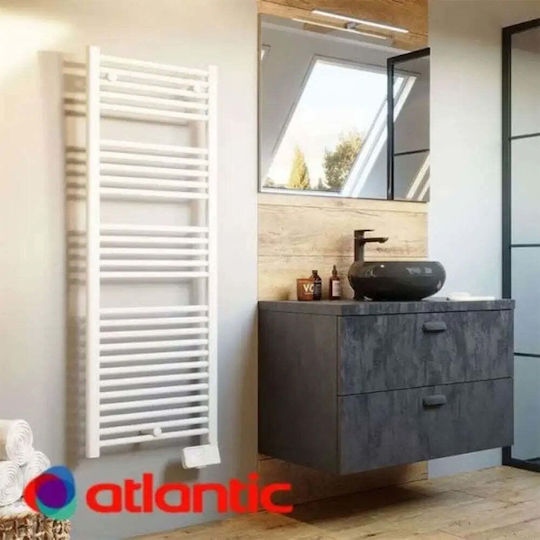 Atlantic Дигитална електрическа кърпа за закачане 500W 97.8x50cm Бяла