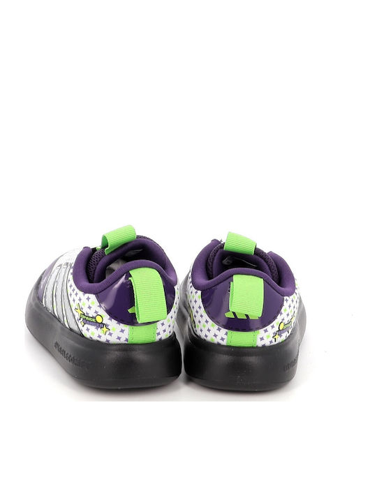 Bubblecomic Bubblecomic Kids Sneakers Slip-On Purple