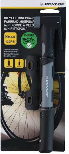 Dunlop Mini Fahrradluftpumpe Hand