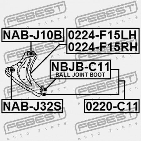 Μπροστινό Δεξί Μπράτσο Nissan Juke F15 2010.06 Jp 54500-1ka0b