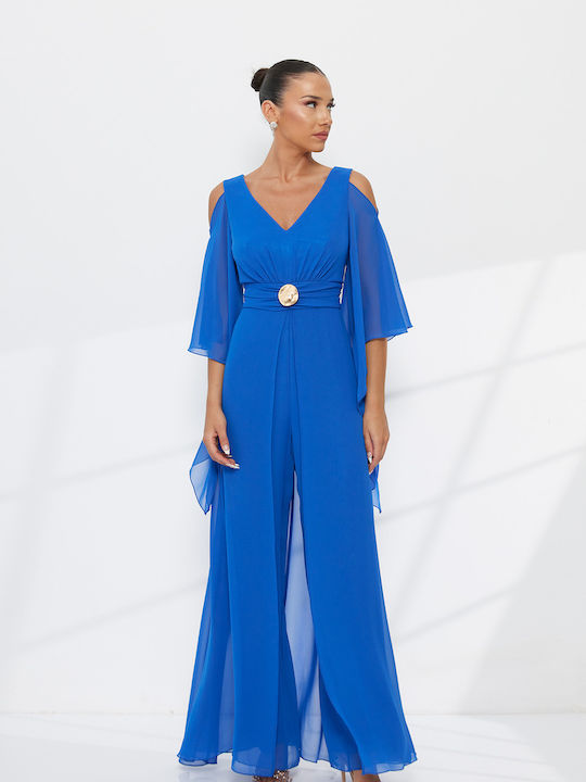 Women's Blue Jumpsuit