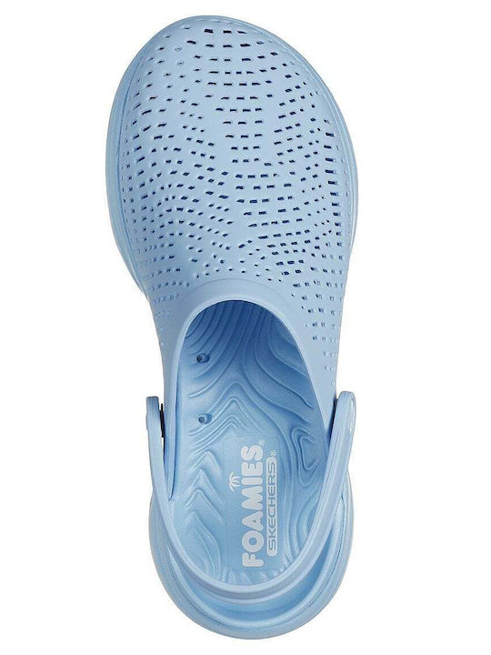 Skechers Go Walk 5 Women's Blue Clogs Skechers Go Walk 5 Women's Blue Clogs